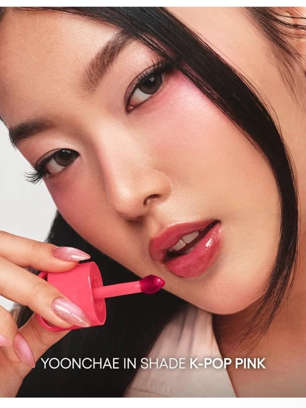 LANEIGE JuicePop Box Lip in K Pop Pink with Wristlet Keychain NWT
